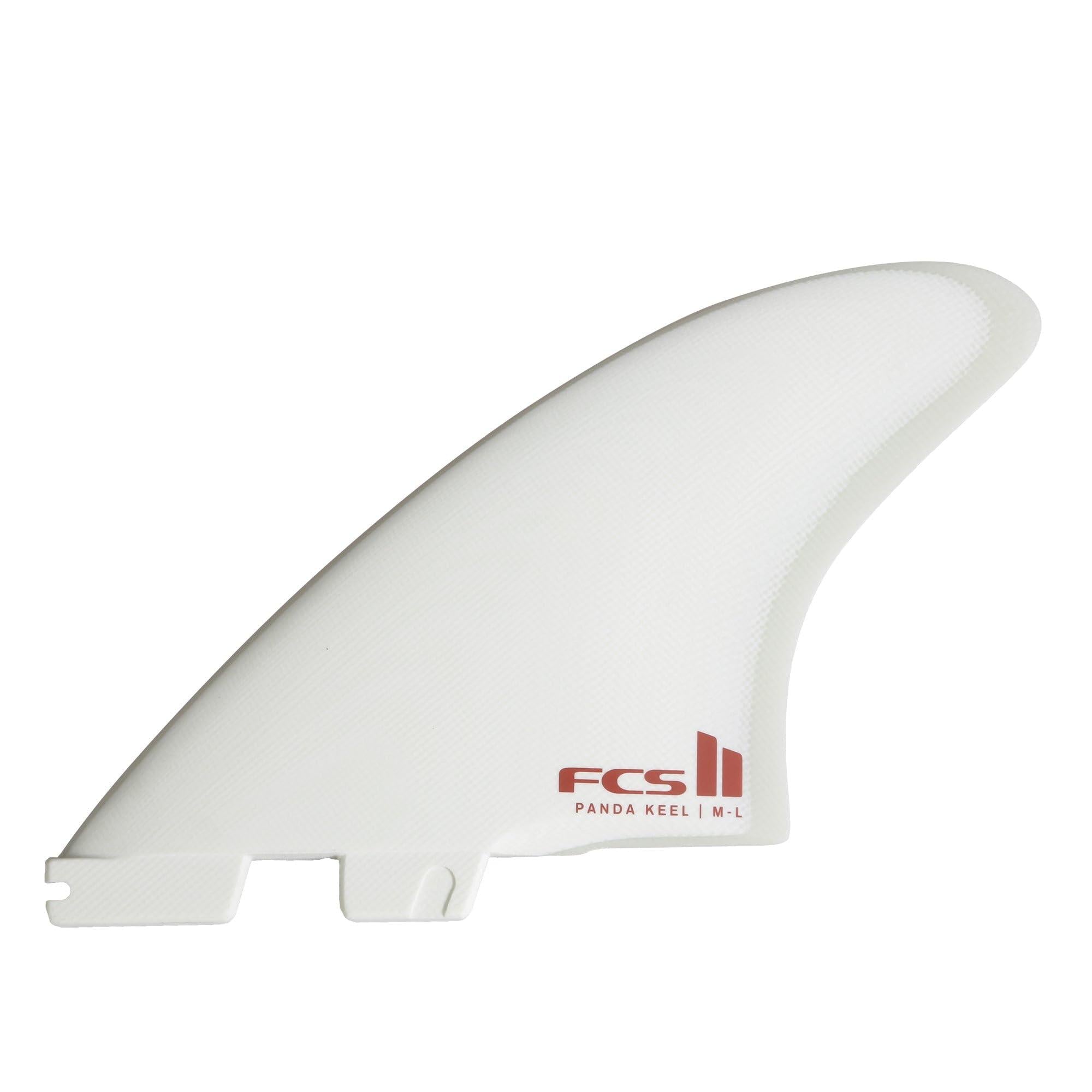 FCS II Panda Keel PG M-L White Fins