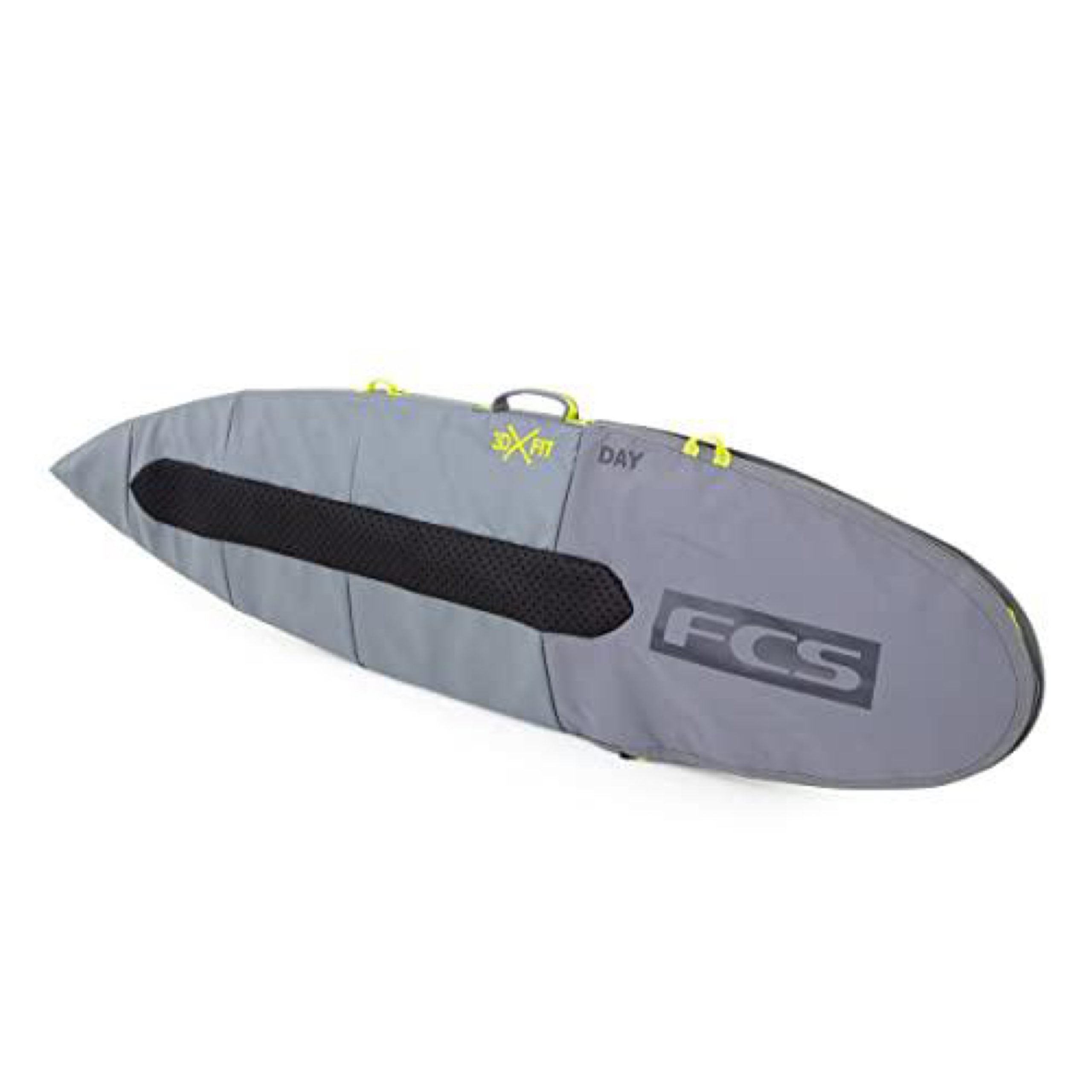 FCS 3DXFIT Day Fun Board Surfboard Bag Cool Grey