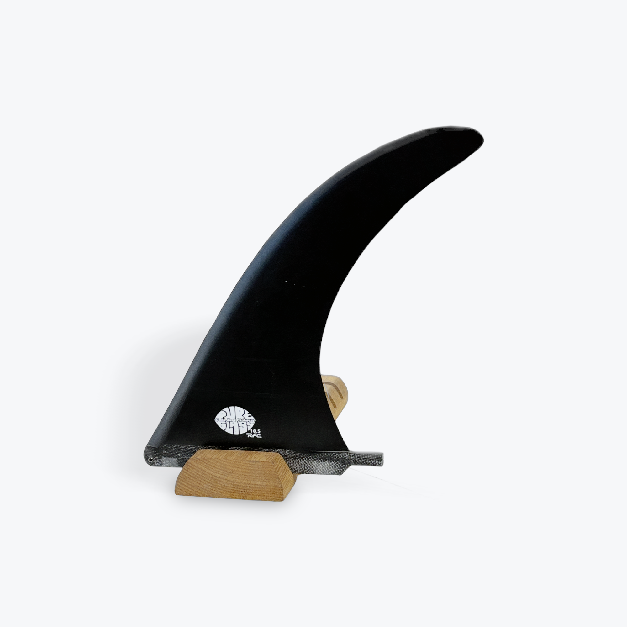 Pureglass Single Fin Satin Black