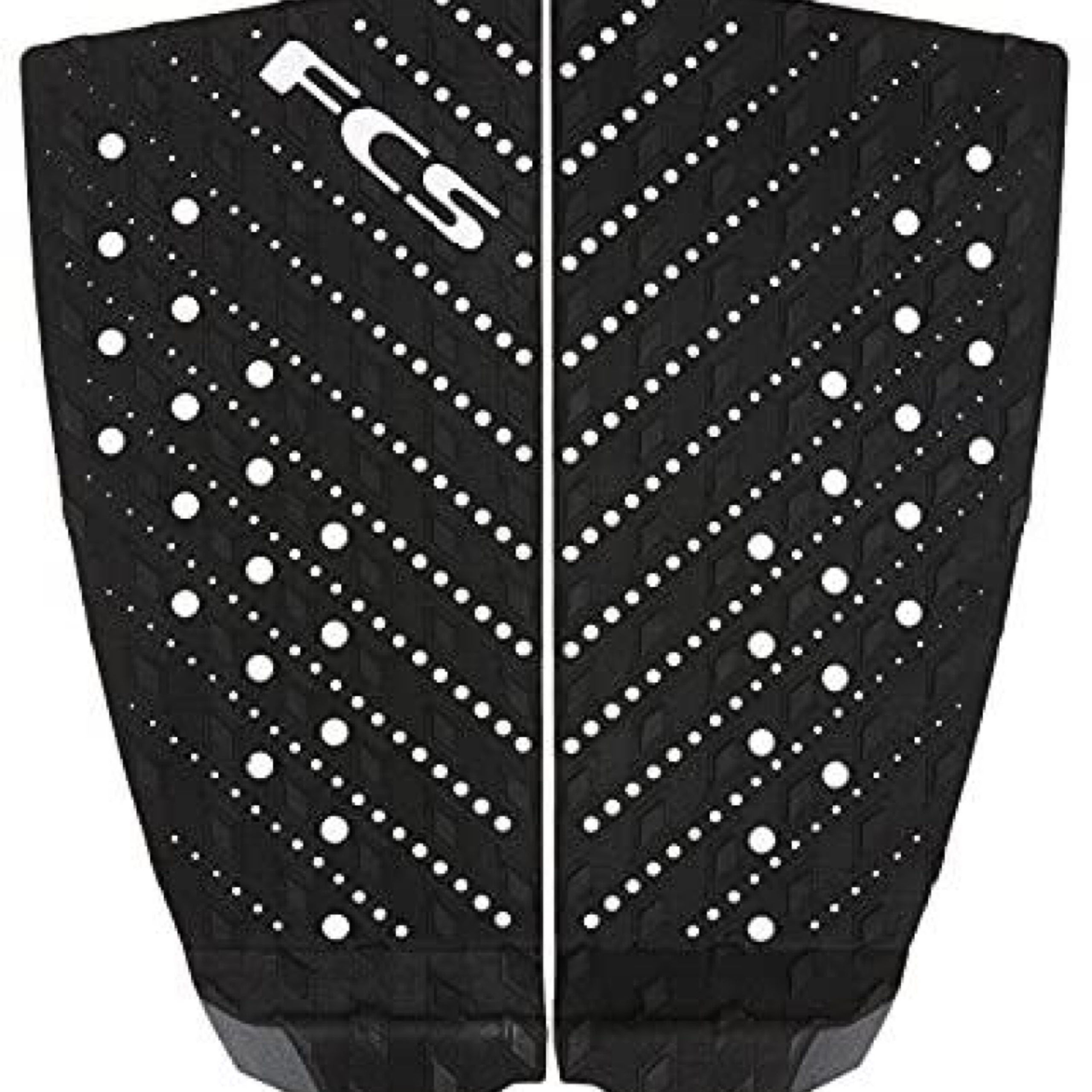 FCS T-2 Traction Pad Black/Charcoal