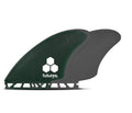 Futures Al Merrick Keel Twin Fin Set Green-Gray