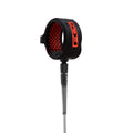 FCS 6' All Round Essential Leash- Flame Red