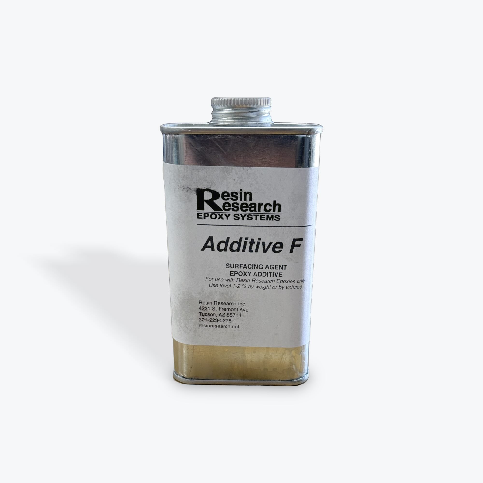 Additive F Resin Research 1/2 Pint