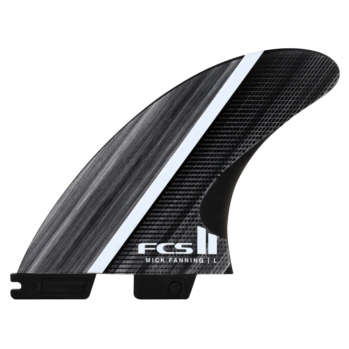 FCS II Mick Fanning Glass Fiber Fusion Tri Fin Set- Medium