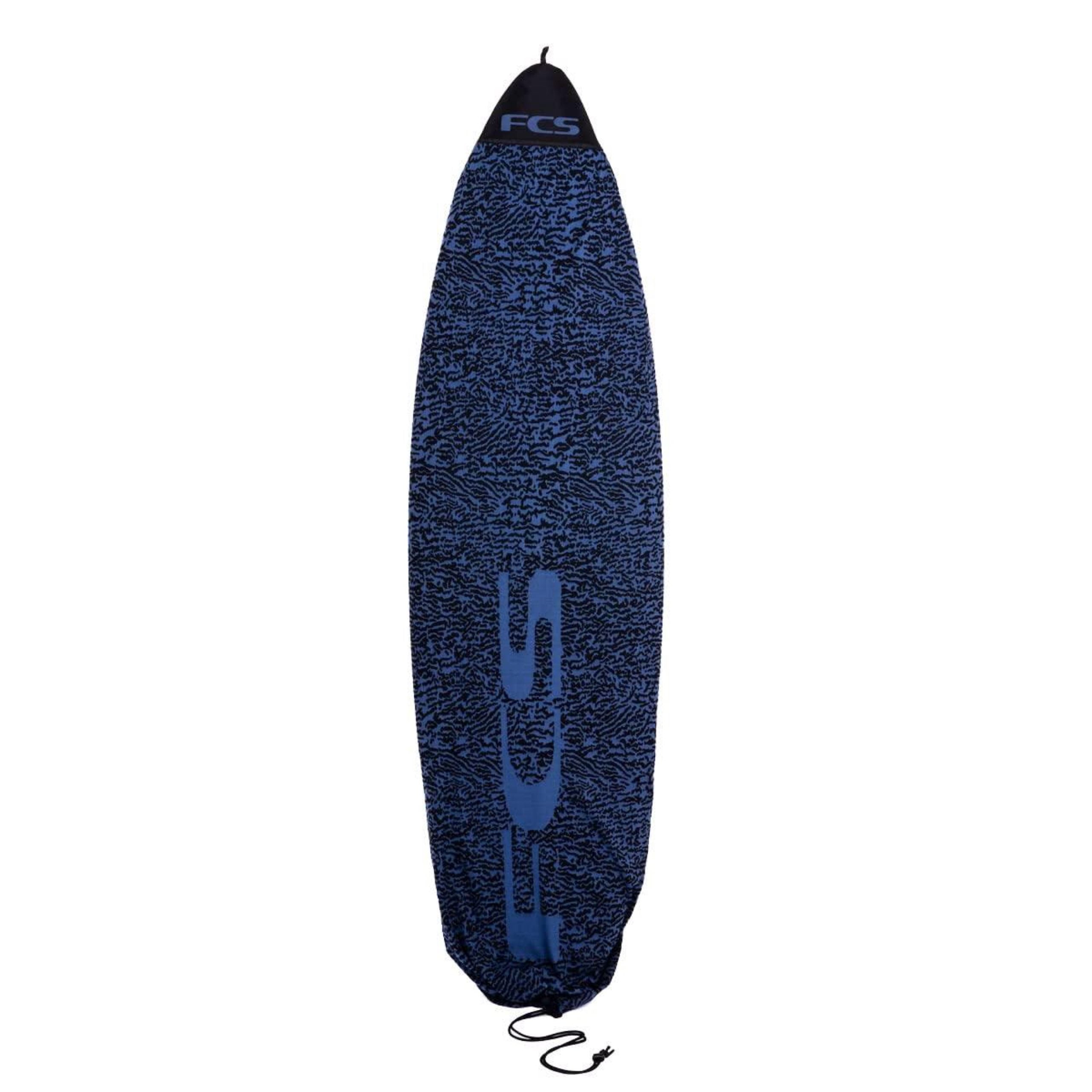 FCS Stretch Funboard Surfboard Bag Stone Blue 7'6