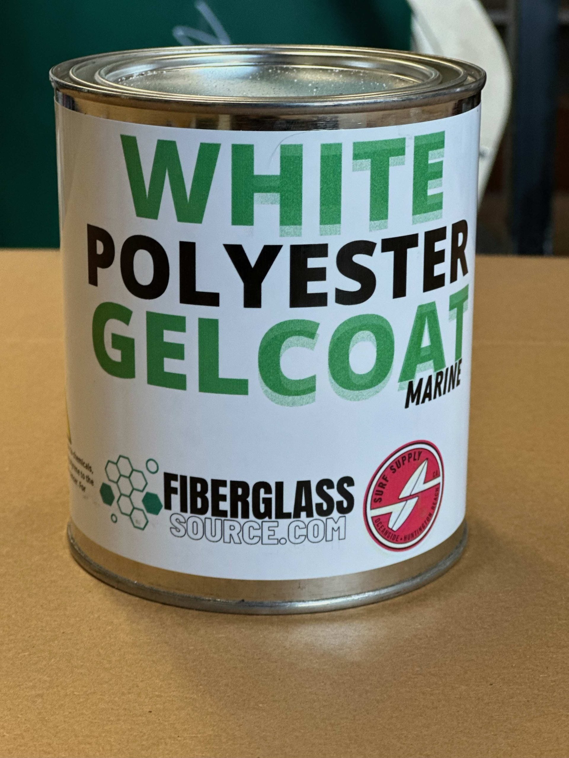 White Marine Gel Coat 1 Quart