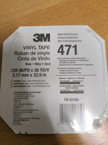 3M 06404 Scotch Plastic Tape 471 Blue