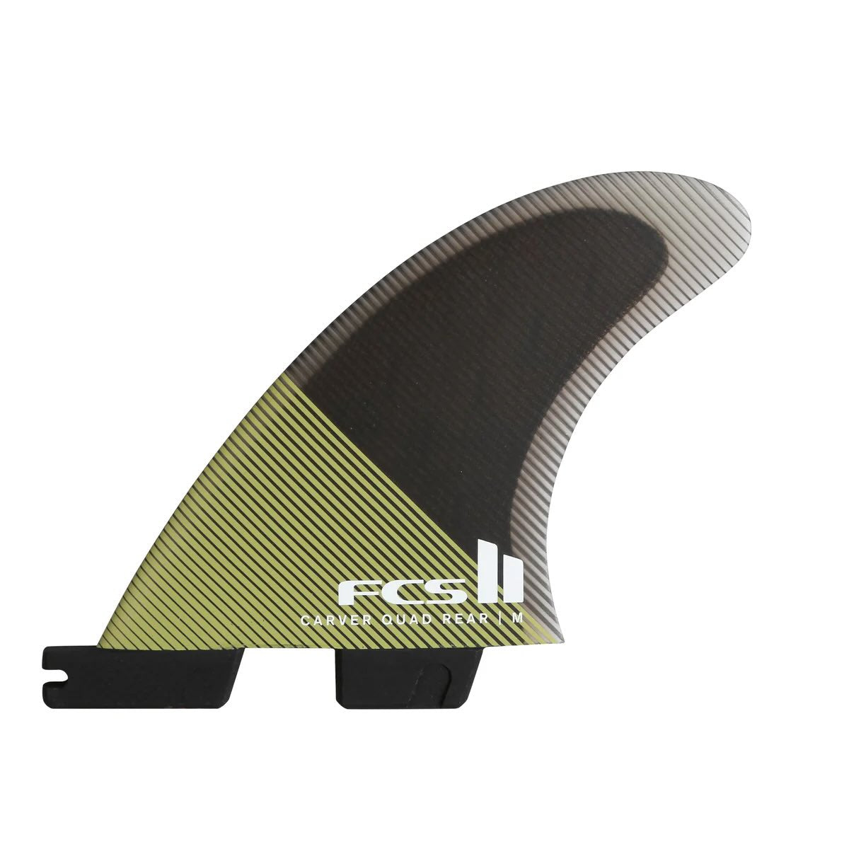 FCS II Performer PC Quad Rear Fins- Eucalptus- Medium
