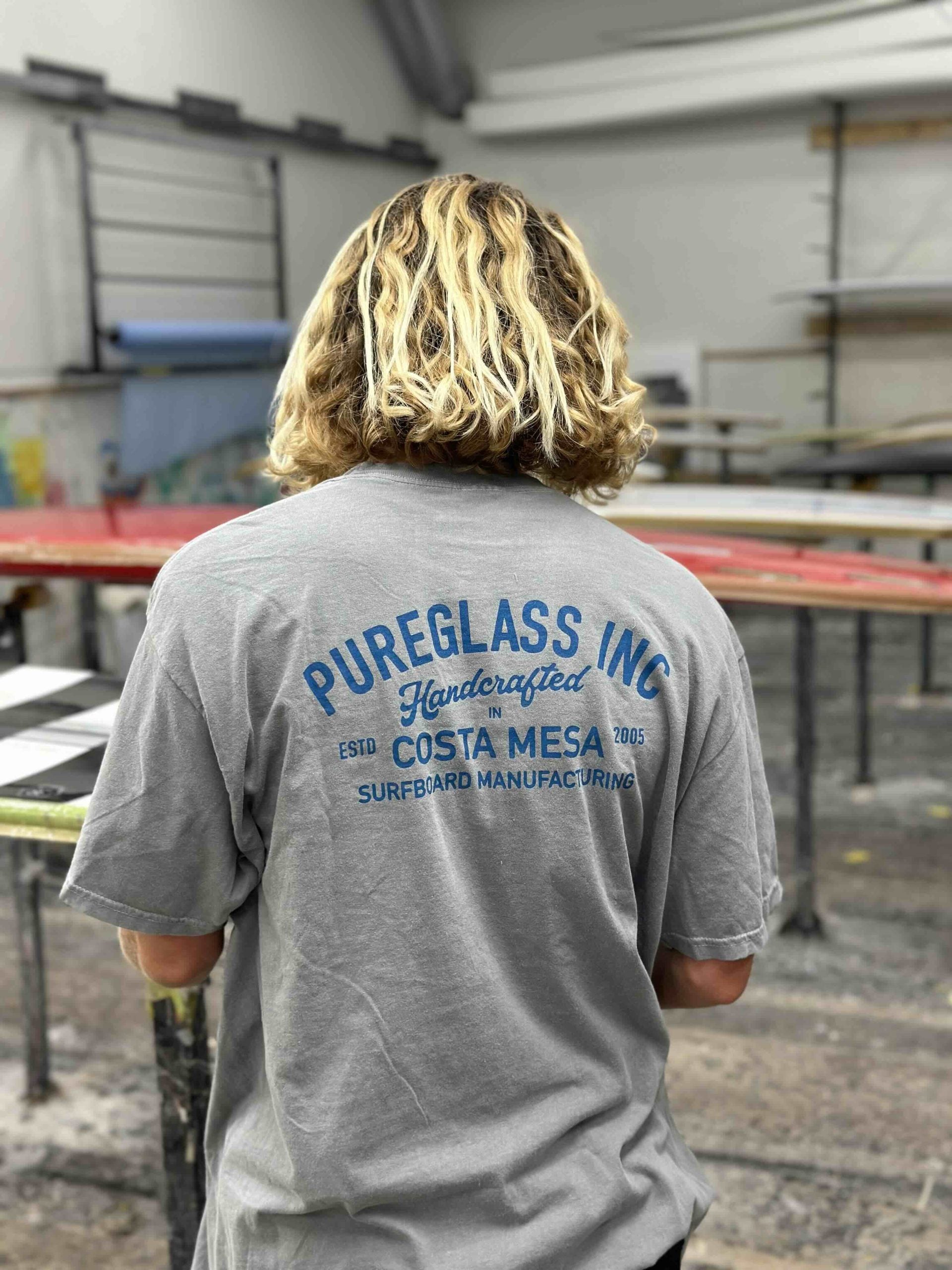 PureGlass Tee Shirt Grey XXL