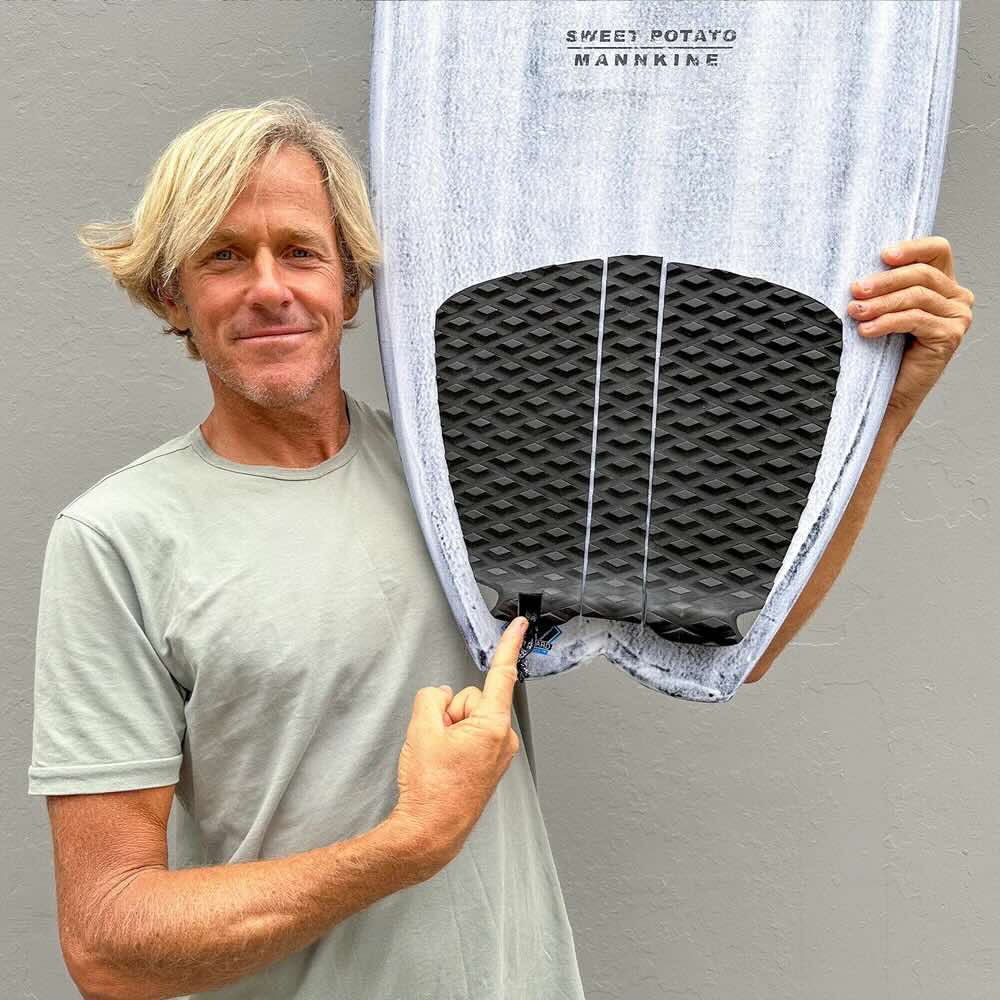 Firewire 2+1 Flat Traction Pad Black/Charcoal