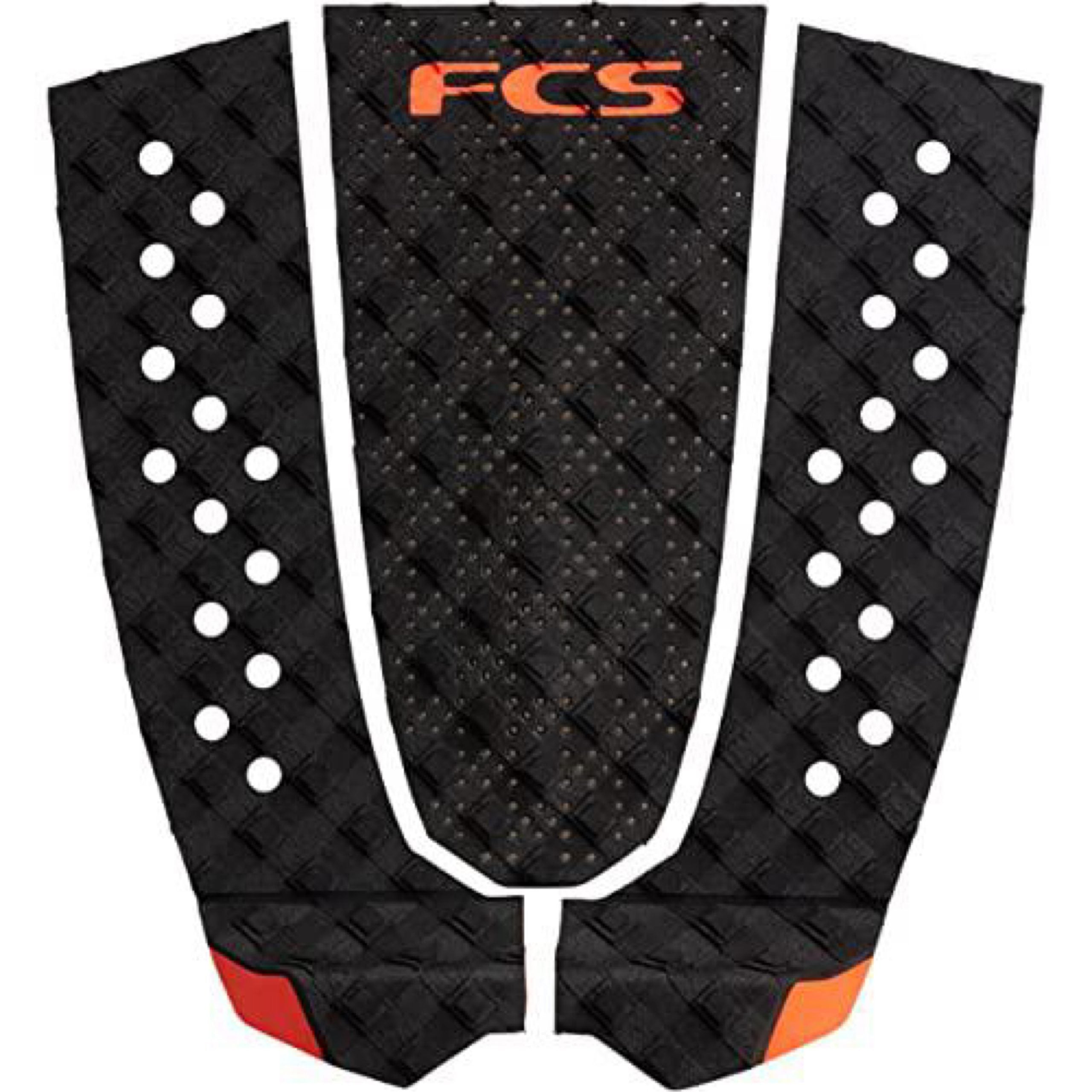 FCS T-3 Surf Traction Pad Black/Fire