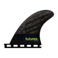 Futures QD2 4.0 80/20 Quad Rear Smoke/Light Green Medium
