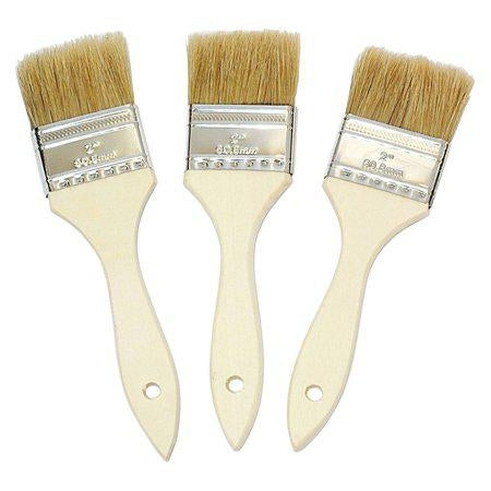 3" Flat Chip Brush