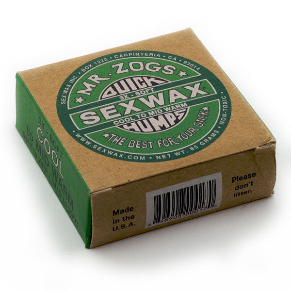 Sex Wax Mr Zogs Quick Humps Warm Cool/Mid 3x