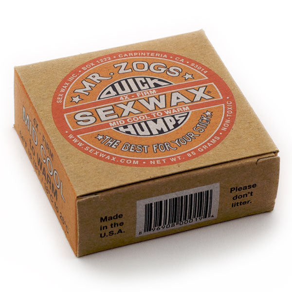 Sex Wax Quick Humps 4X Orange/Firm